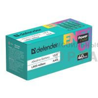 Элемент питания DEFENDER LR03 AAA PowerPulse box40  (40/480)