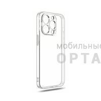 Чехол прозрачный силикон в техпаке, iPhone 12