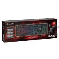 Клавиатура игровая, DEFENDER Raid GK-778DL RU, Rainbow,104 кнопки (1/20) Клавиатура игровая, DEFENDER Raid GK-778DL RU, Rainbow,104 кнопки (1/20)