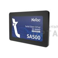 Жесткий диск SSD Netac  512GB, SA500 SATAIII, R/W up to 520/450MB/s 44683 3D NAND