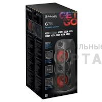 Аудио колонка беспроводная DEFENDER G78 70Вт, BT/FM/TF/USB/MIC/Light (1/2)