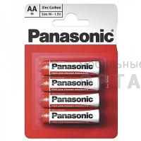 Элемент питания PANASONIC  R6 Zinc Carbon (4 бл)   (48/240) Элемент питания PANASONIC  R6 Zinc Carbon (4 бл)   (48/240)