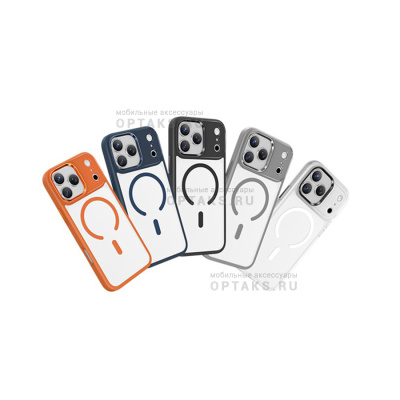 Чехол KEEPHONE ARMOR GRIP MAGSEFE CLEAR CASE для iPhone 17 WHITE